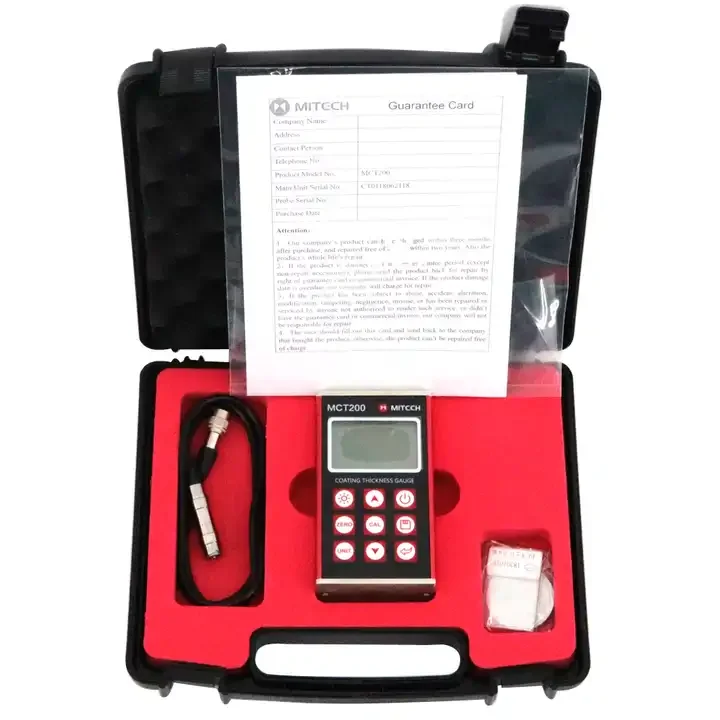 

MCT200 Digital Paint Coating Thickness Meter Range 0-1250um