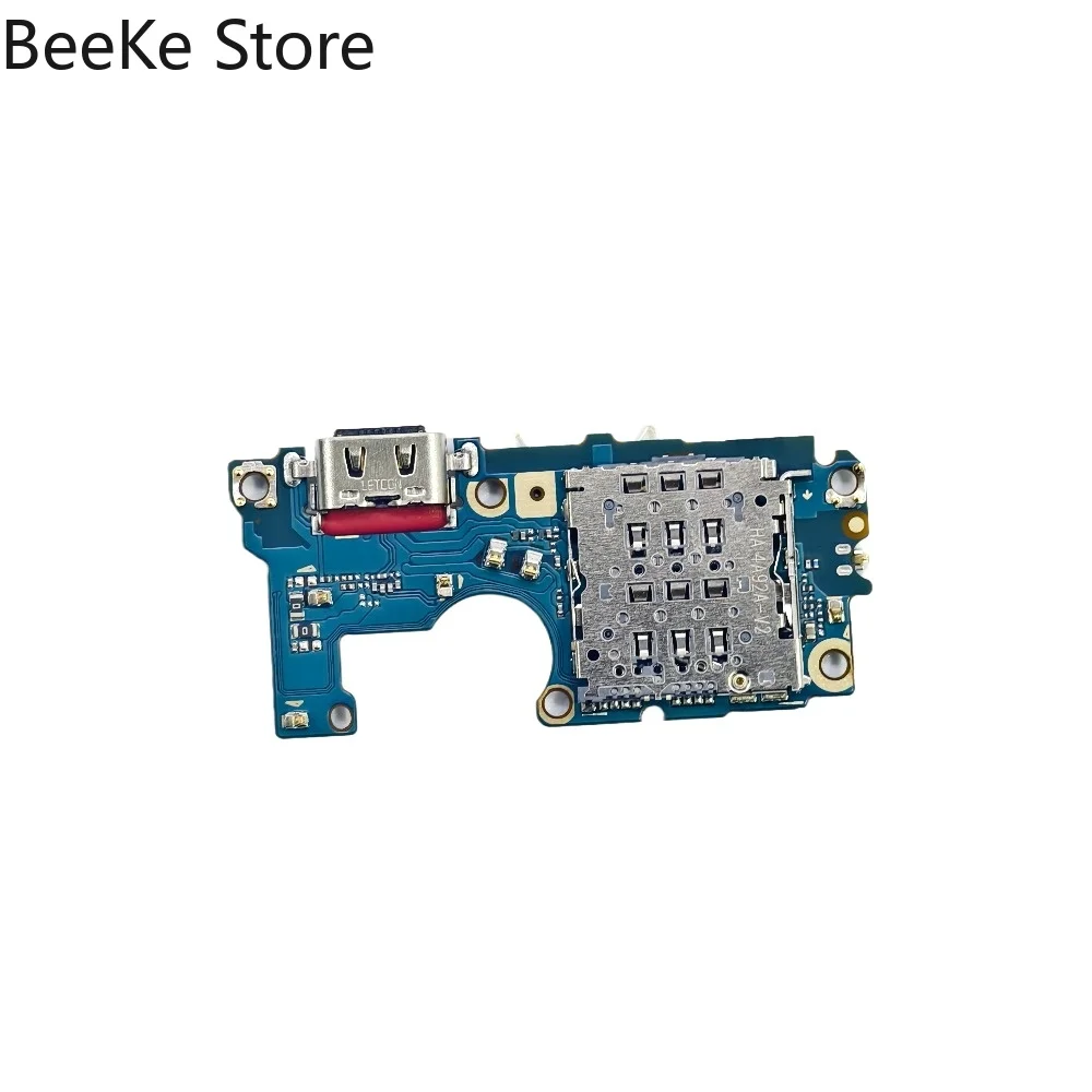 For Motorola Moto S50 XT2409 / S50 Neo XT2427 USB Charging Port Dock SIM Card Reader Solt Mic Board Connector Charger Flex Cable