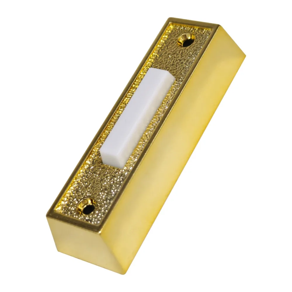 Plastic Material Vintage Plastic Doorbell Switch European Vintage Outlook Classic Design European Style Door Bell Sturdy Solid