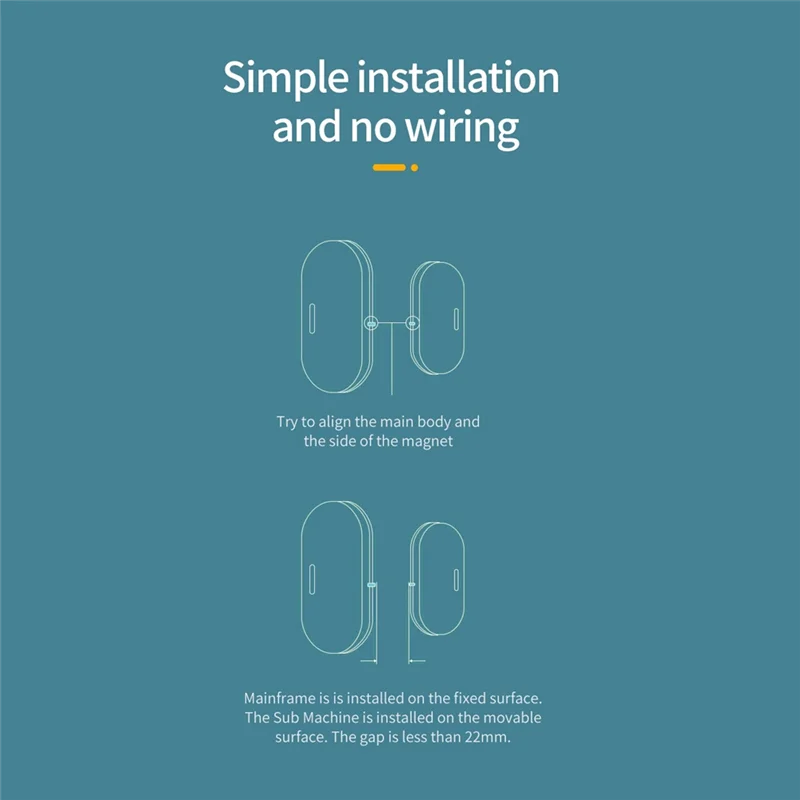 AD41-Tuya aimant de porte intelligent Zigbee + capteur de lumière fenêtre porte ouverte rappel de lumière capteur d'éclairage