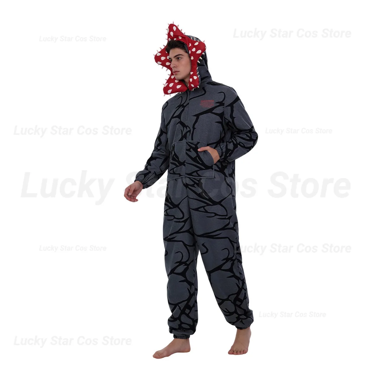 مجموعة بيجامة نيسيي للبالغين من عيد الميلاد - تتميز بنمط نباتي آلي مميز، زي جاهز للارتداء لقضاء العطلات