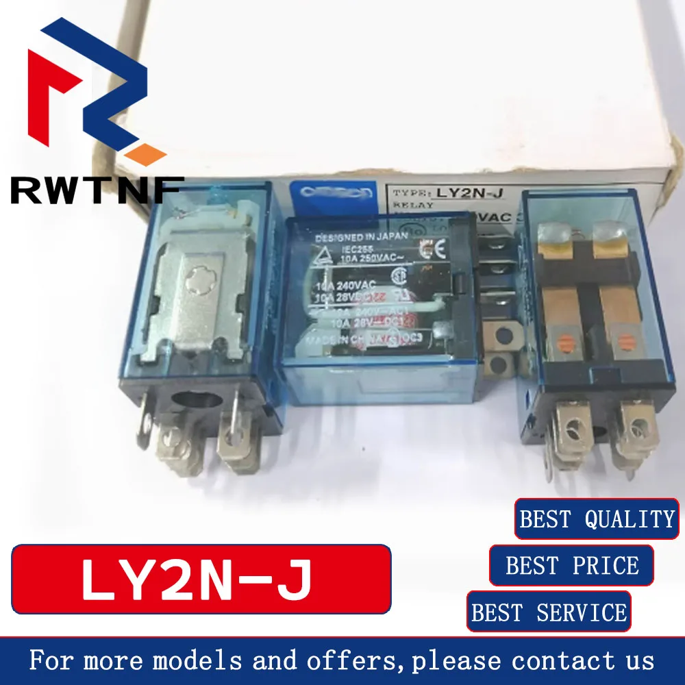 Brand New Genuine LY2N-J 24VDC small relay 8-pin,Sensing distance 30CM,100% original warehouse stock