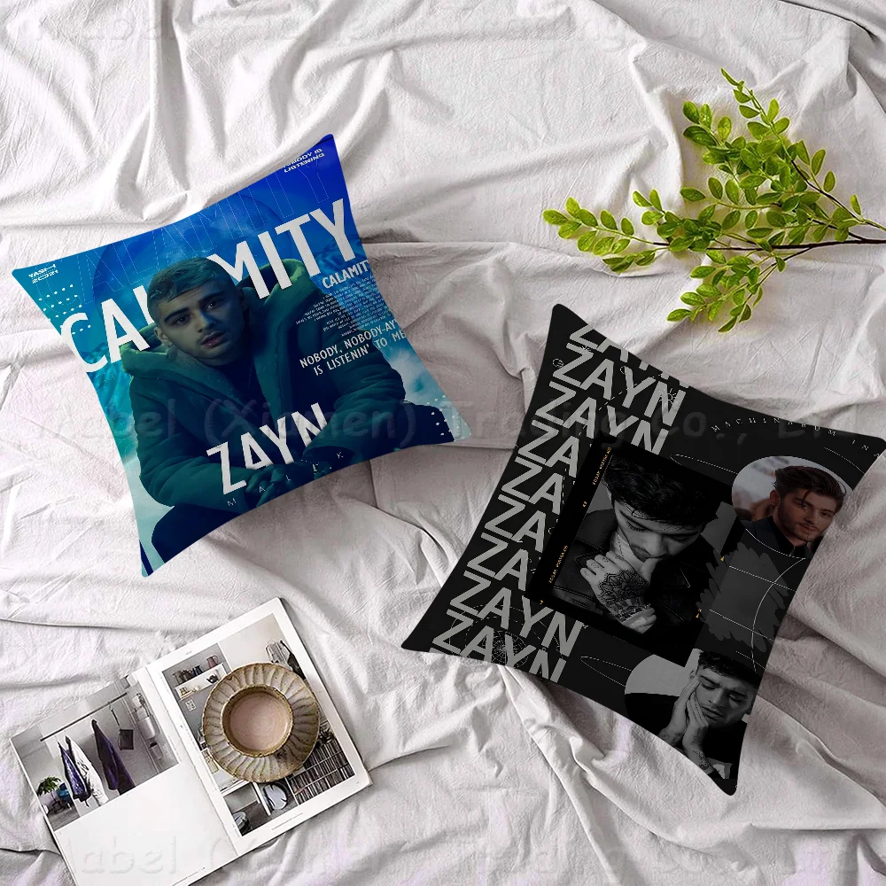 Singer Z-Zayn M-Malik Personalized Picture Text Home Decorative Pillows Household Gifts 45x45cm