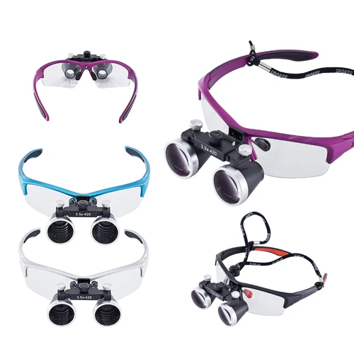 Lupa Dental Binocular con aumento de 3,5x/2,5x, lupa quirúrgica para cirugía, lupas de operación médica