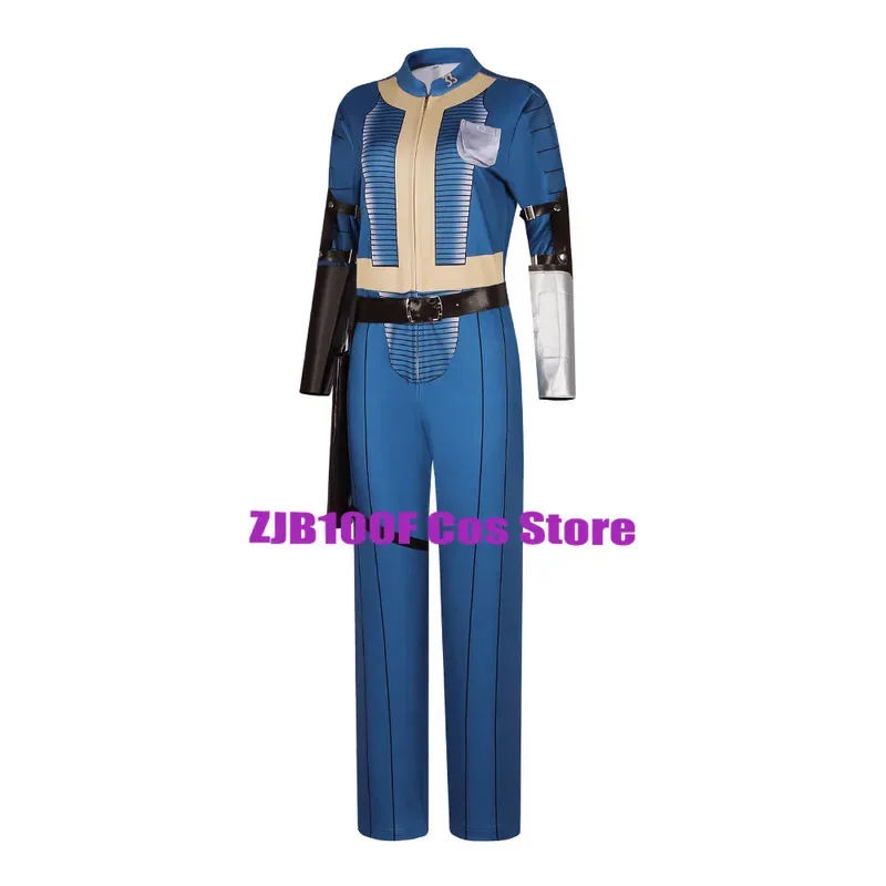 ss23Fall تأثيري أنيمي لوسي زي خارج قبو رقم 33 بذلة الأزرق موحدة ملحق حزام الدعائم مجموعة حفلة الهالوين الزي ل ث