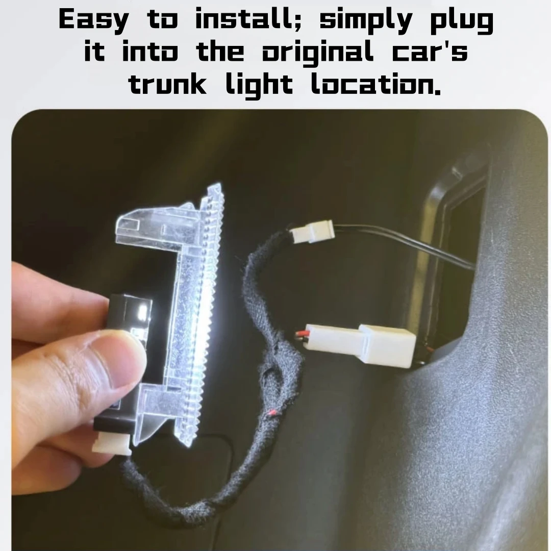 Customizable Models Car Trunk Light For Bmw 3 5 Series X1 X3 X5 Other Model Cuttable Interior Atmosphere Lights Car Accessories