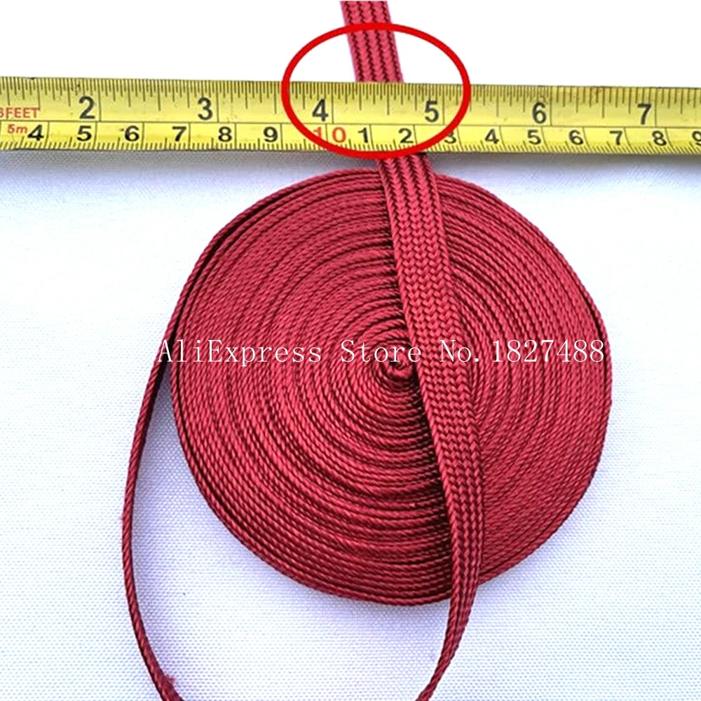 Wine Red Silk Ito Sageo Tsuka Wrapping Cord for Japanese Samurai Katana//Wakizashi/Tanto Sword Handle/Sheath Saya Accessory