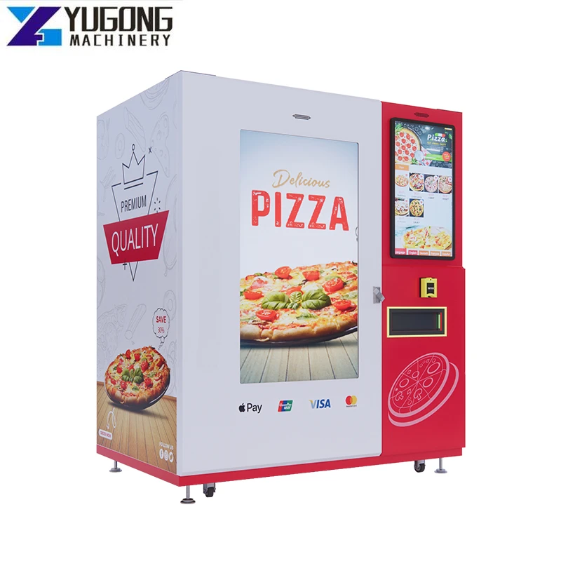 YG Automat The Food Making Vending Machines Distributeur Pizza Hot Food Fully Automatic Pizza Vending Machine Self-service