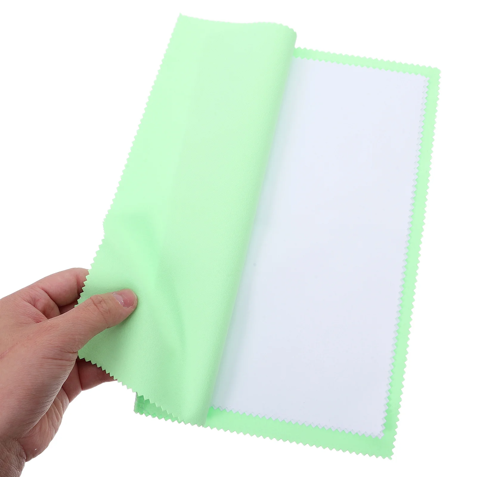 

2pcs Jewelry Cleaning Cloth 4-Layer Microfiber Polishing Cloth For Silver Gold Watch Jewelry Care Silver Tarnish Remover Wipes