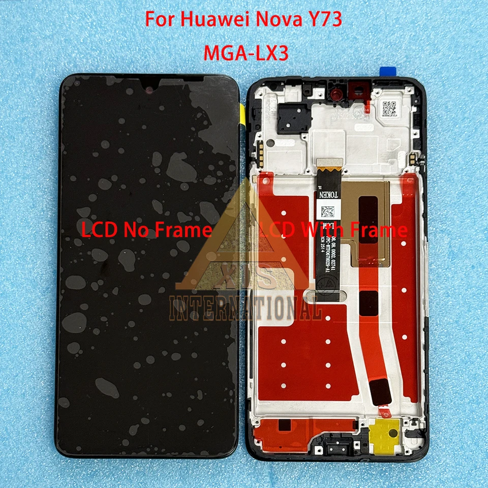 6.75 LCD for Huawei nova Y72 Y73 Touch Screen