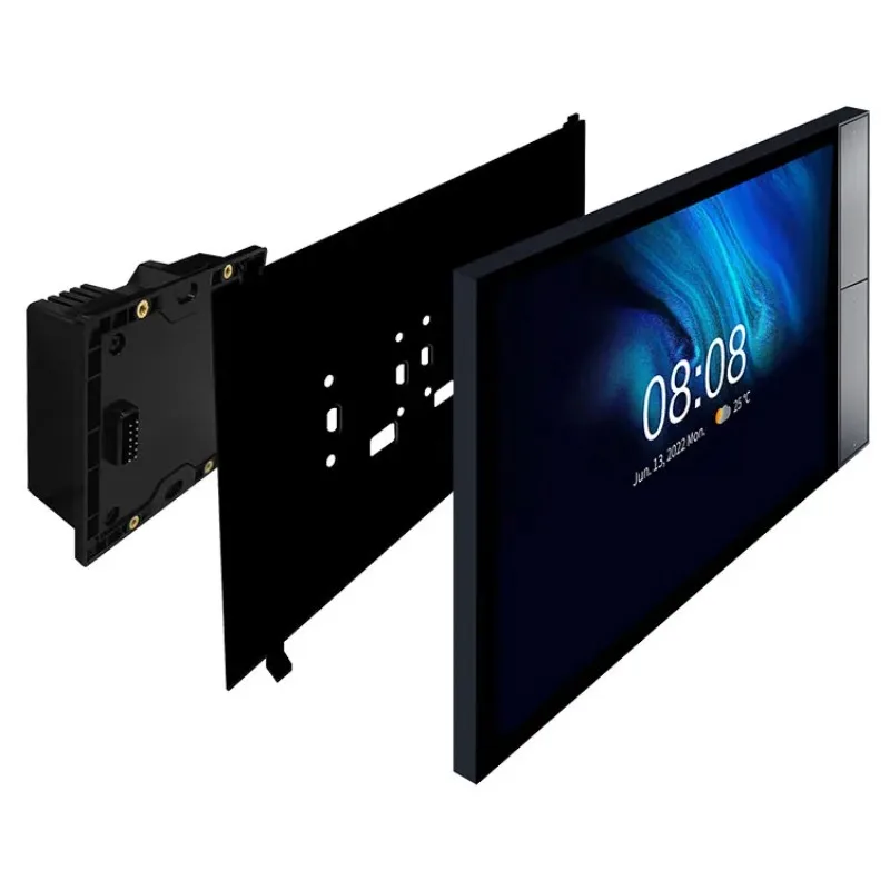 2024 جديد 10.1 "تويا لوحة تحكم المنزل الذكي بوابة زيجبي مع وظيفة مكبر للصوت ومفتاح ذكي