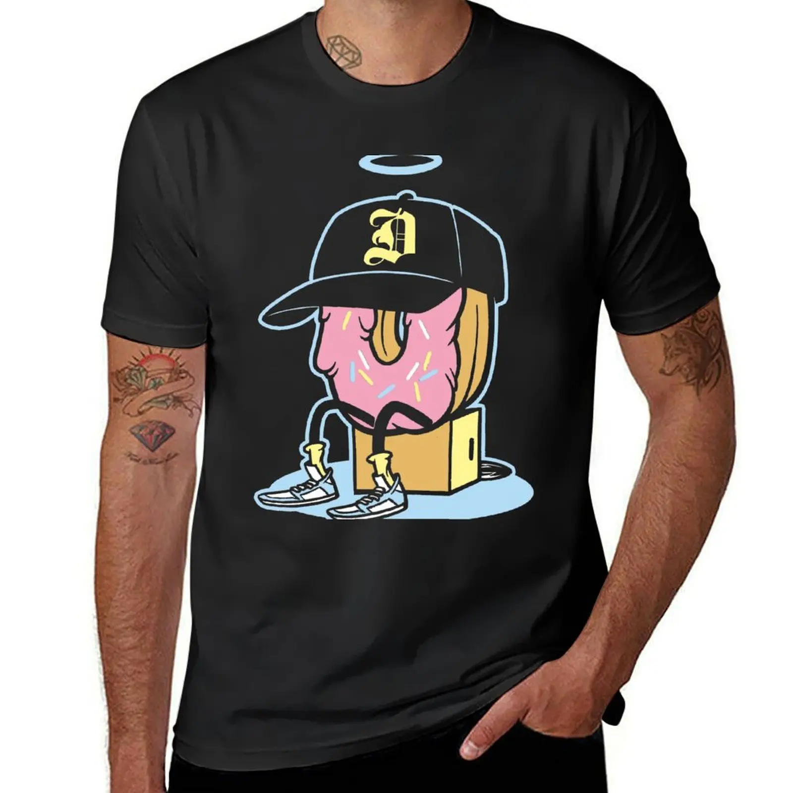 Dilla Donuts T-Shirt anime clothes for a boy customs design your own heavyweight t shirts for men