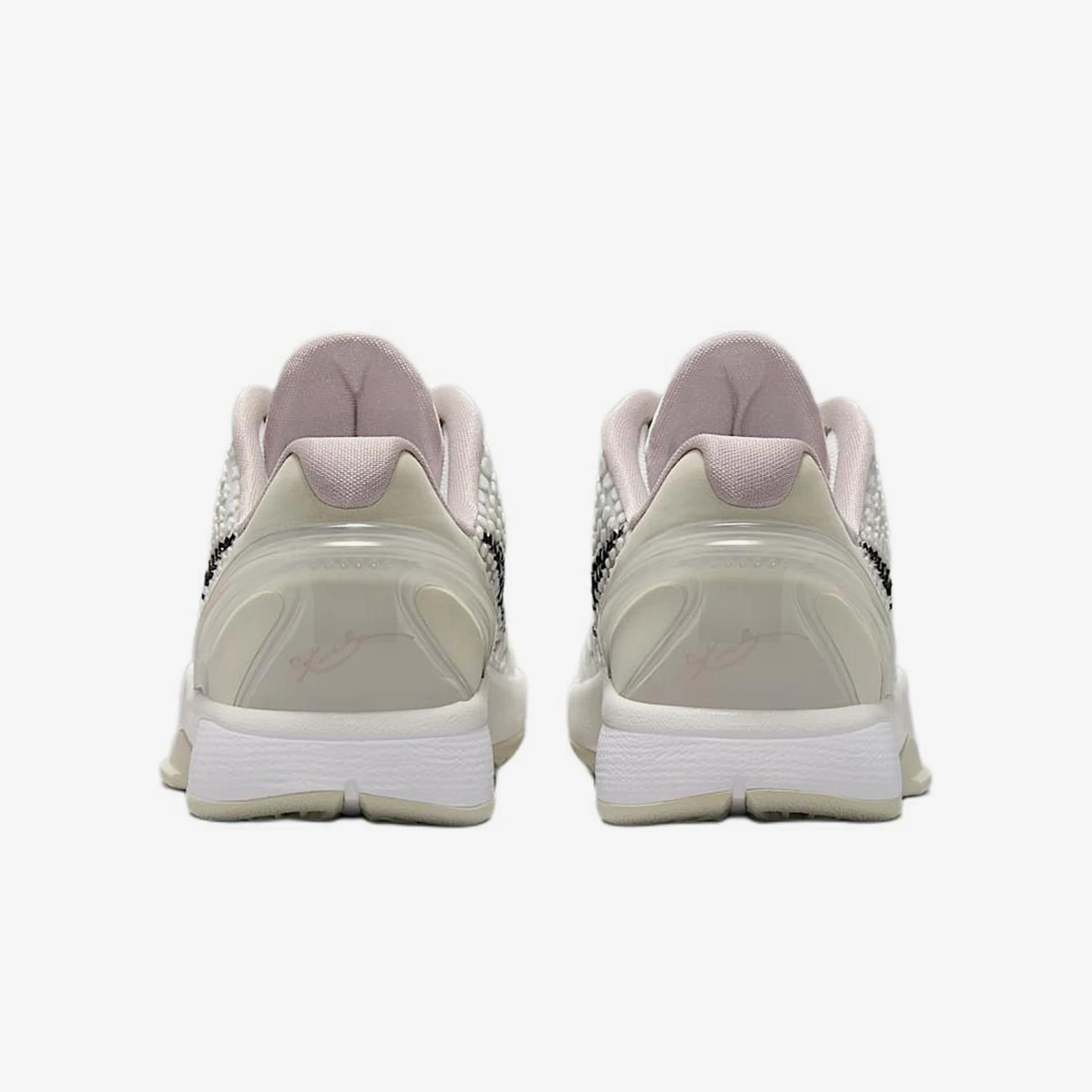 Nike genuine Kobe VI children's low top cushioned and durable sports basketball shoes FV9676-100