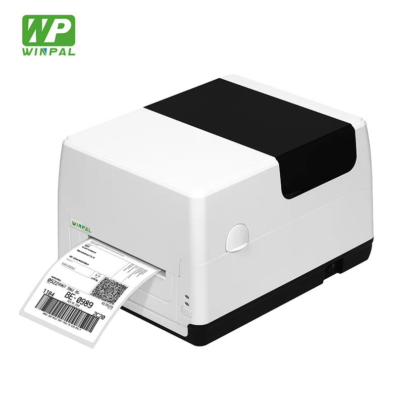 Winpal WP-TT4E 101mm/s 4 Inch Thermal Label 300 DPI Support USB BT Sticker Label Printer For Supermarket Post