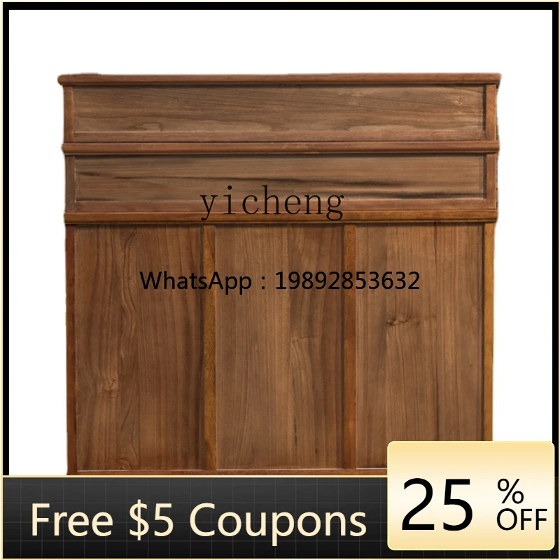 AB Three-Layer Buddha Niche Altar Buddha Shrine Household Rural Solid Wood Fragrance a Long Narrow Table