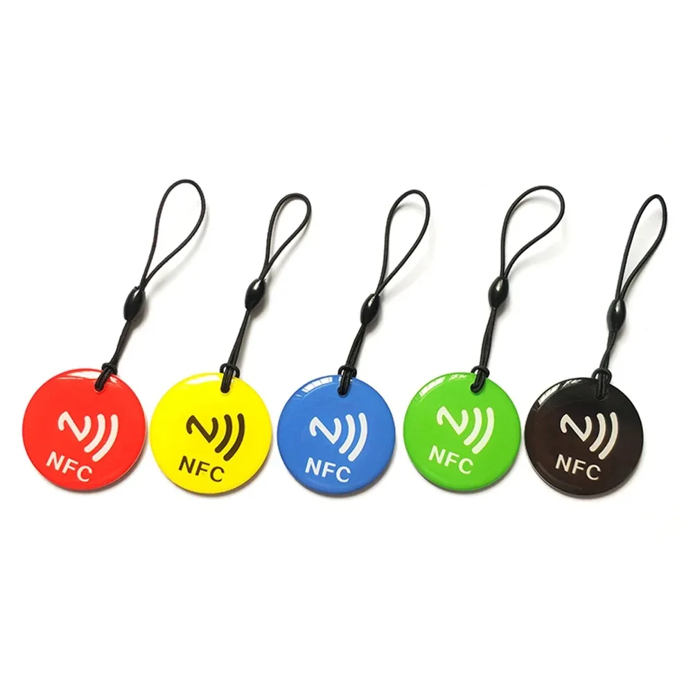 1Pcs Ntag213 Epoxy Card RFID Waterproof NFC213 Tags Lable 144 Bytes 13.56MHz for N FC Mobile Phone
