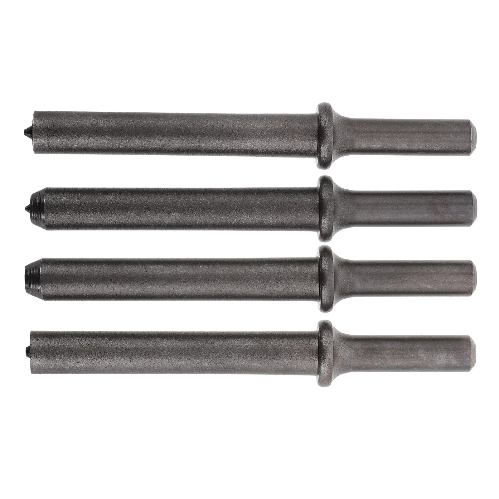 4Pcs Pneumatic Air Hammer Chisel Bit Set Rivet Tool Kit for Automotive Repair Smoothing Riveting Work Smoothing Tool Kit