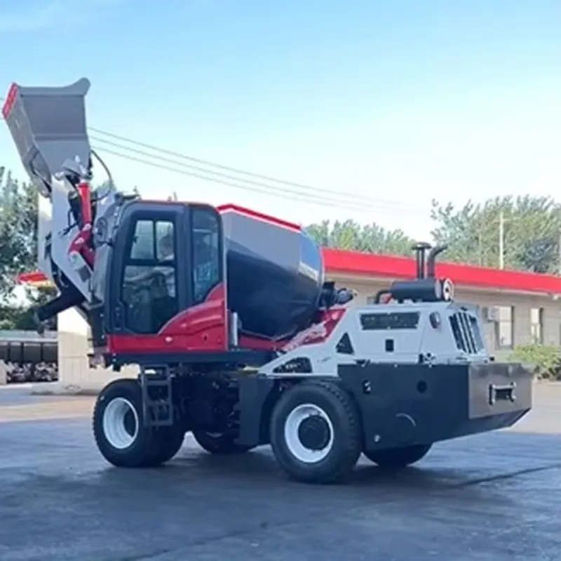 Factory Sales New Design Construction Machine Self Loading Concrete Truck Mixer Machine Sell Well High Quality