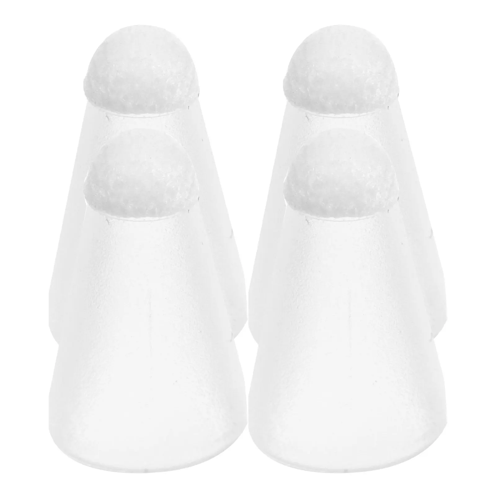 

4 шт. сменных насадок для стилусов, защитные накладки из волокна для бесшумного письма, противоскользящие чехлы, совместимые с Apple Pencil для iPad