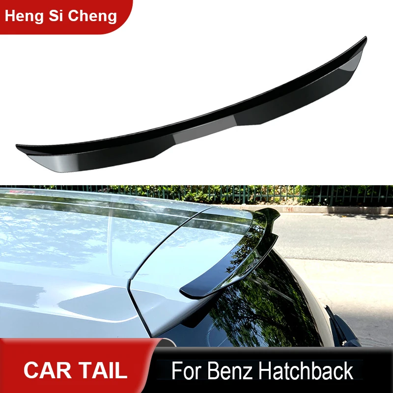 

Car Rear Spoiler For Benz Hatchback Universal Lower Wind Resistance High Performance ABS Tail Wing Spoiler Car Exterior Decor