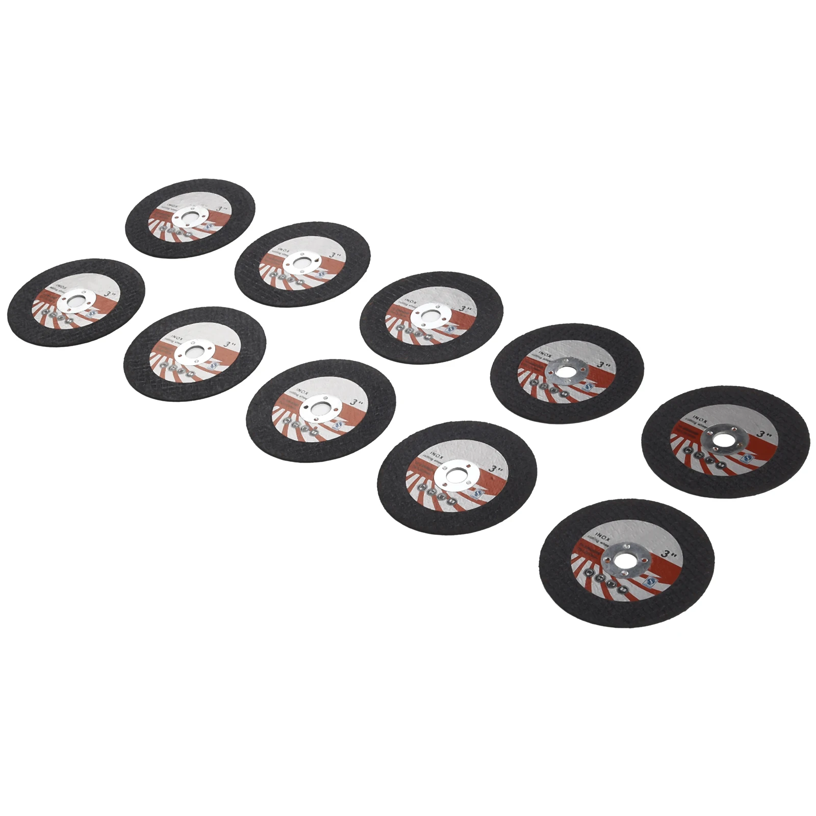 10pc 75mm 미니 커팅 디스크 앵글 그라인더 용 원형 수지 그라인딩 휠 연마 커팅 디스크 Electic 커팅 시트 도구