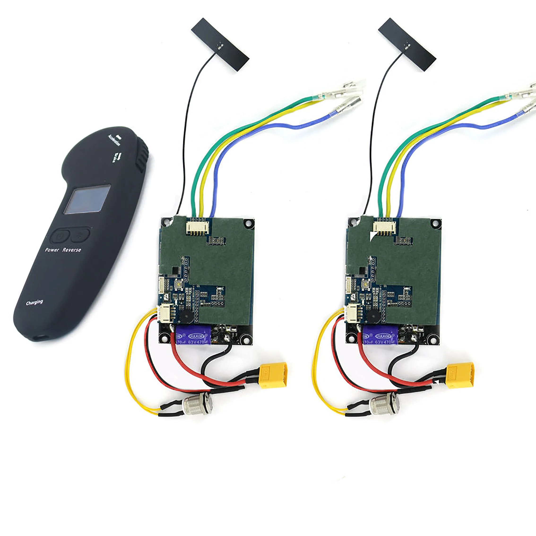 Double * Sensored single Channel Speed Controller ESC with LCD screen controller for hover shoes E-Skateboard 6374 5065 motor 2