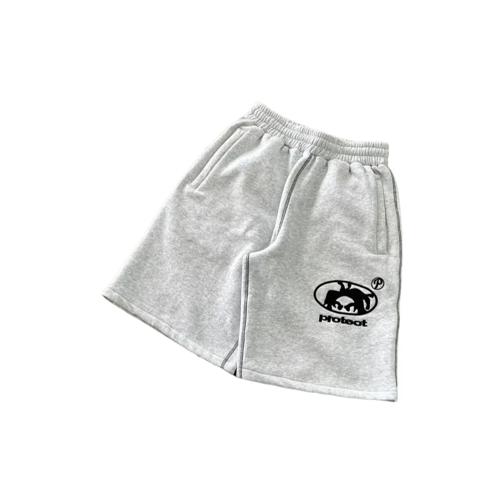 

Streetwear PROTECT Fashion Letter Embroidery Loose Sweatpants Men's And Women's Y2K Harajuku Hip-Hop Gothic Casual Joker Pants