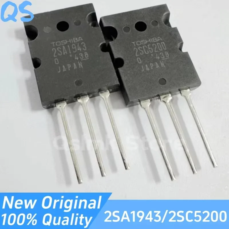 Nowy Oryginalny 2SA1943 2SC5200 A1943 C5200 TO-3PL Tranzystor Audio Wysokiej Mocy Wzmacniacz Parowanie Lampy — zdjęcie produktu 3