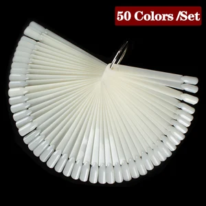 نصائح أظافر كاذبة سوداء طبيعية واضحة ، عرض فن الأظافر على غرار مروحة بيضاوية ، حامل تلميع حامل ، أدوات مانيكير ممارسة ، 1 مجموعة أعلى 12 مبيعات أظافر صناعية سوداء - رقم 2