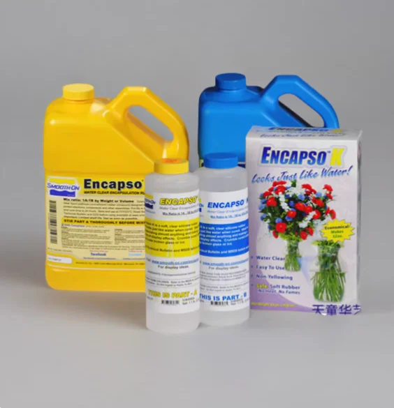 FOR SMOOTH-ON ENCAPSO K Transparent Encapsulating Hydrogel Silicone Rubber for Molding and Casting Applications Original Product
