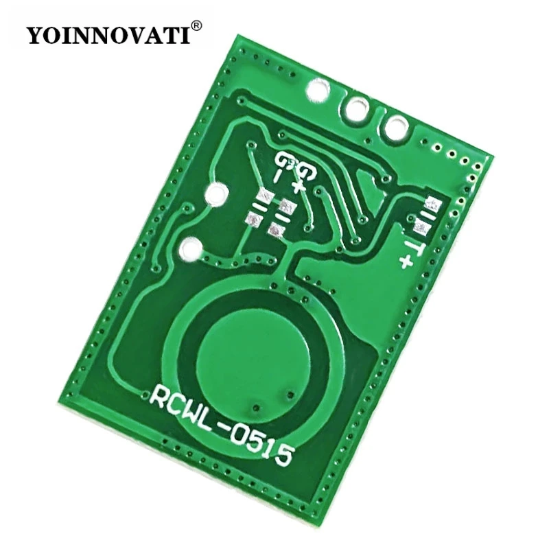 RCWL-0515 Microwave Radar Sensor Switch Module Human Body Sensor Module Intelligent Sensor Detector for Garage Lamp/UV Lamp
