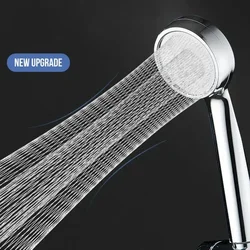Soffione doccia a pioggia ad alta pressione a risparmio idrico accessori per il bagno soffione doccia in ABS cromato accessori per il bagno