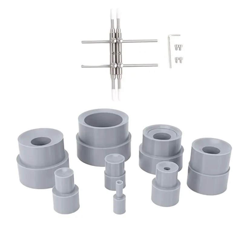 A84E-1Set Lens Spanner Wrench Repair Open Remover Tool & 9Pcs Lens Repair Tool Kit For Camera DSLR Ring Removal Repairing