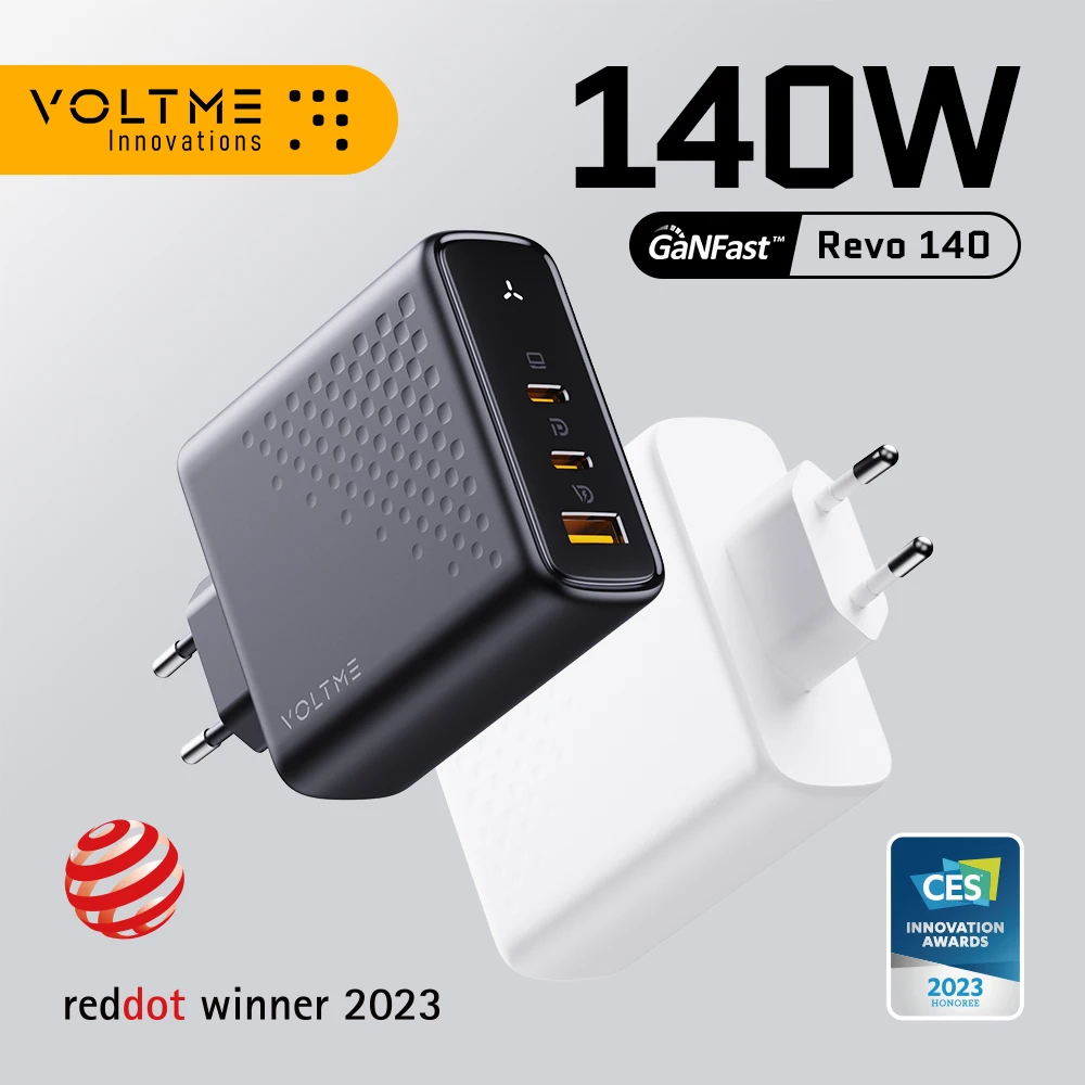 Voltme 140W GaN Ⅲ Charger USB type C Charger PD fast charging for iPhone 15 Pro Max MacBook laptop Samsung S24