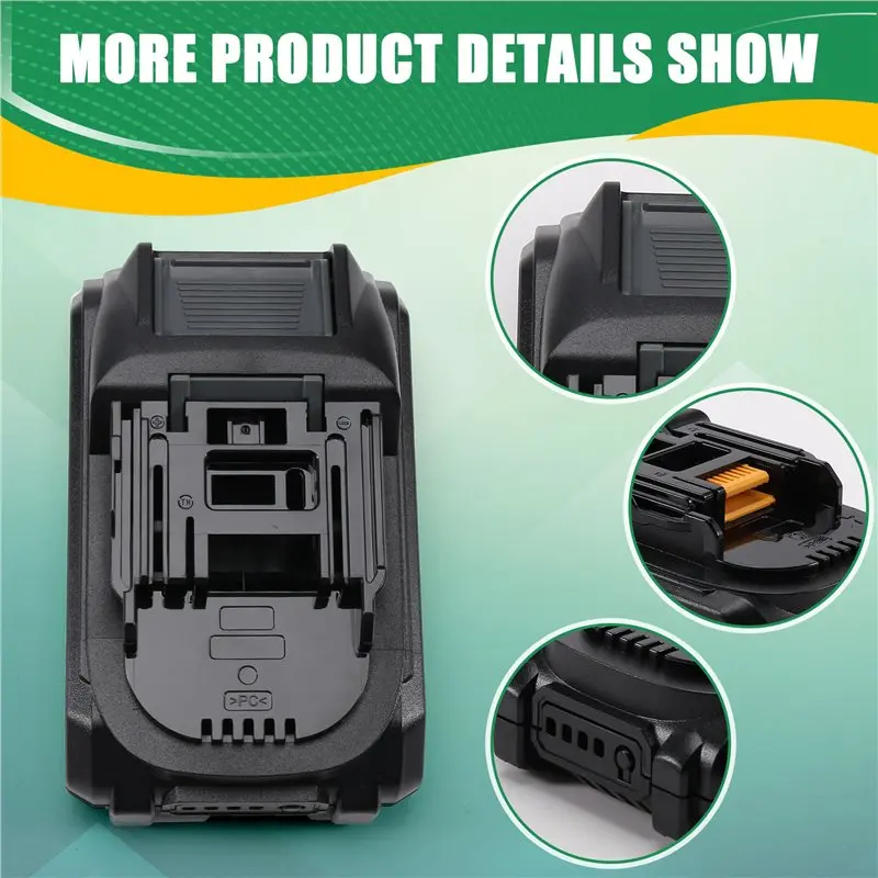 24-Hour Delivery 5X21700 BL1850 Li- Battery Case Kit For 21V