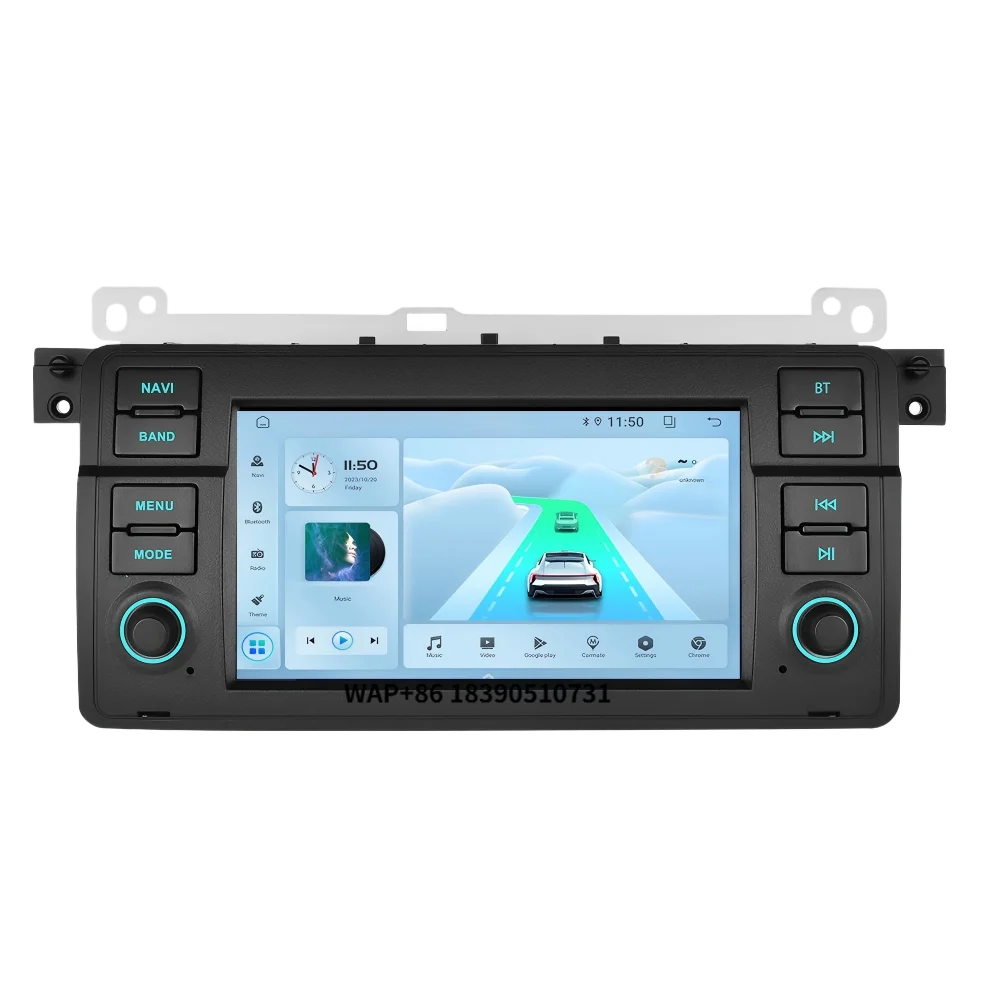 

For 3 Series E46 M3 MGZT 7" Touch Screen Car Player , With Android Auto & Carplay Video Player DSP Linux Smart Car Head Unit