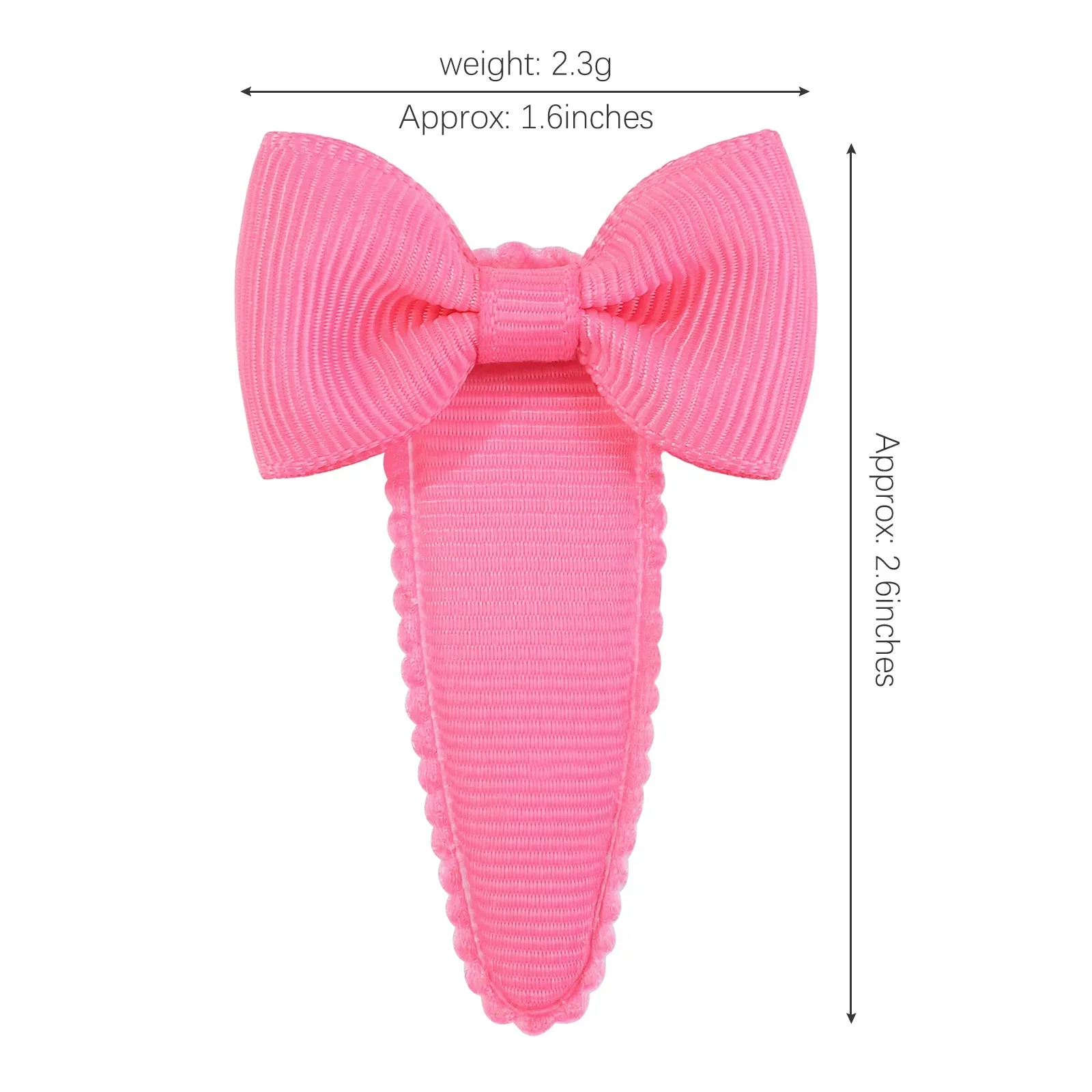 2Pcs Cute Bow BB Clip Baby Girl Newborn Hair Accessories Fashion Handmade Cloth Headwear Hairpins Barrettes Headdress Wholesale