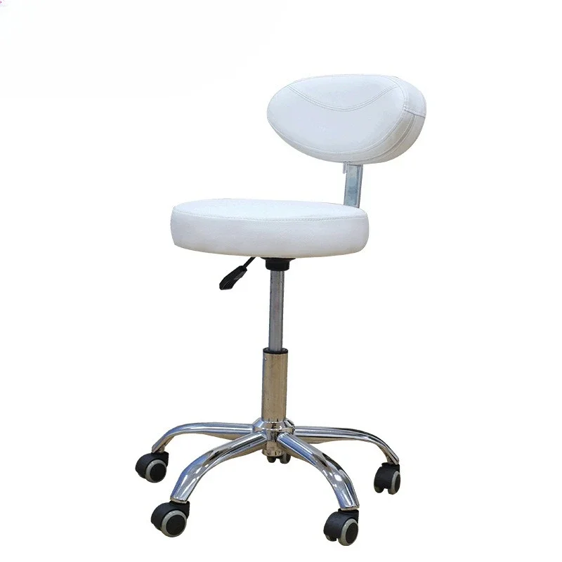 

The New Doctor's Beauty Chair Rotates With A Backrest, And The Hair Chair Lifts The Doctor's Hair Salon Master Stool.