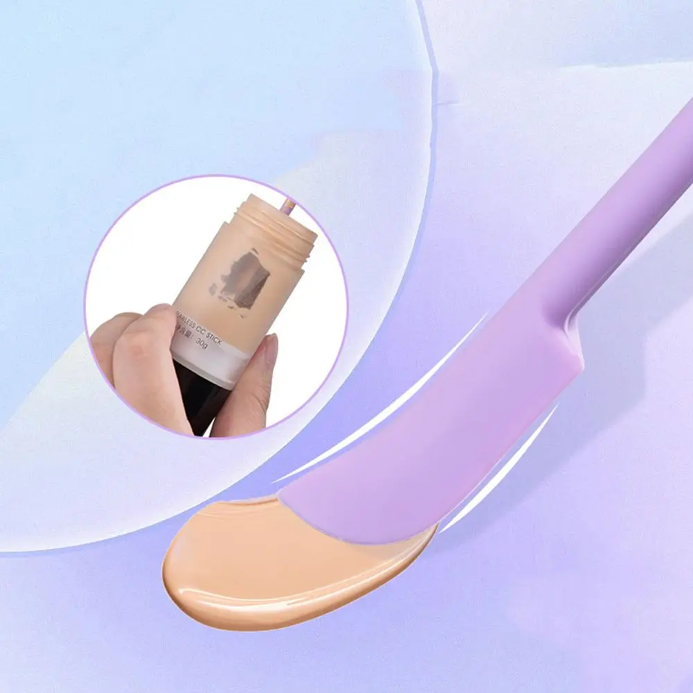 Cosmetic Kitchen Accessories Last Drop Scoop Beauty Tools Deep Bottle Scraper Silicone Spatula Makeup Brushes Cosmetics Spoon