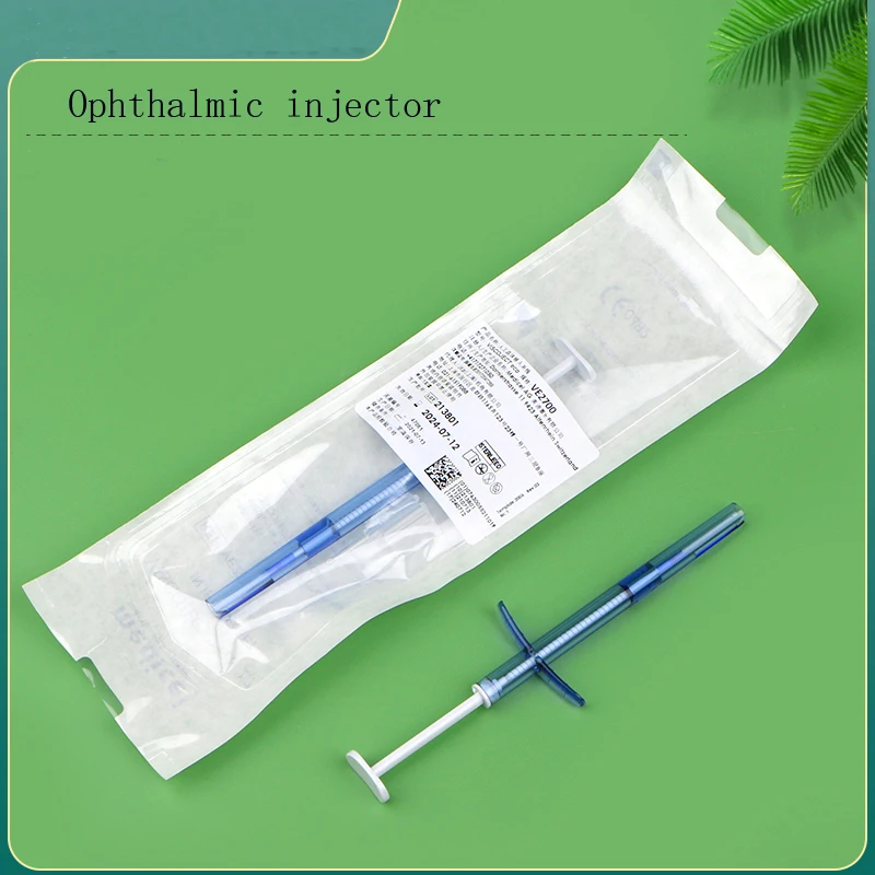 Ophthalmic consumables intraocular lens implantation system Swiss injector VE2700 pushrod assisted ophthalmic bandage mirror