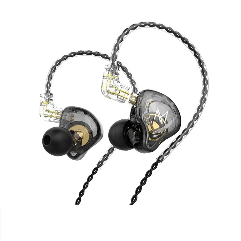 Fones de ouvido intra-auriculares, corrida, cancelamento de ruído, hi-fi, dinâmicos, ouvidos suspensos, corrida, esportes, 2 pinos, 3,5mm, MT1