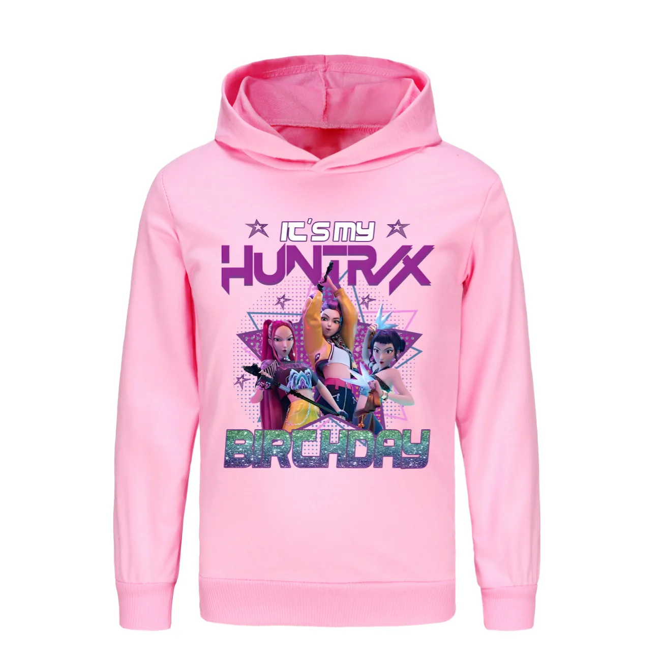 

Kpop Demon Hunters Kids Hoodie Rumi Mira Zoey Boys Girls Long Sleeve Outerwear Boys Girls Sweatshirts Children Clothes