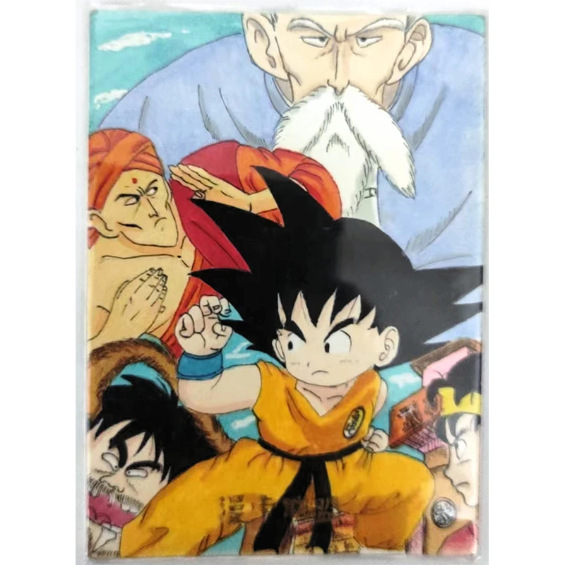 Anime Dragon Ball Son Goku Android #21 Master Roshi Hand Drawn Cards Collectible Cards Toy Christmas Birthday Gift