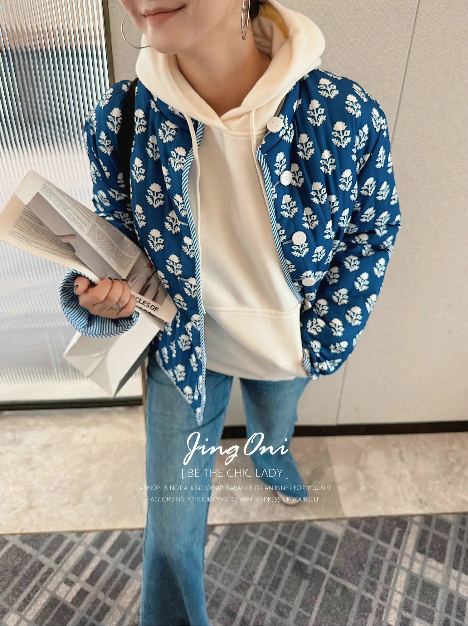 

Куртки с цветочной подкладкой Y2k, женская одежда, мода 2024, корейские винтажные зимние парки, пальто, укороченное новое элегантное короткое осеннее шикарное пальто