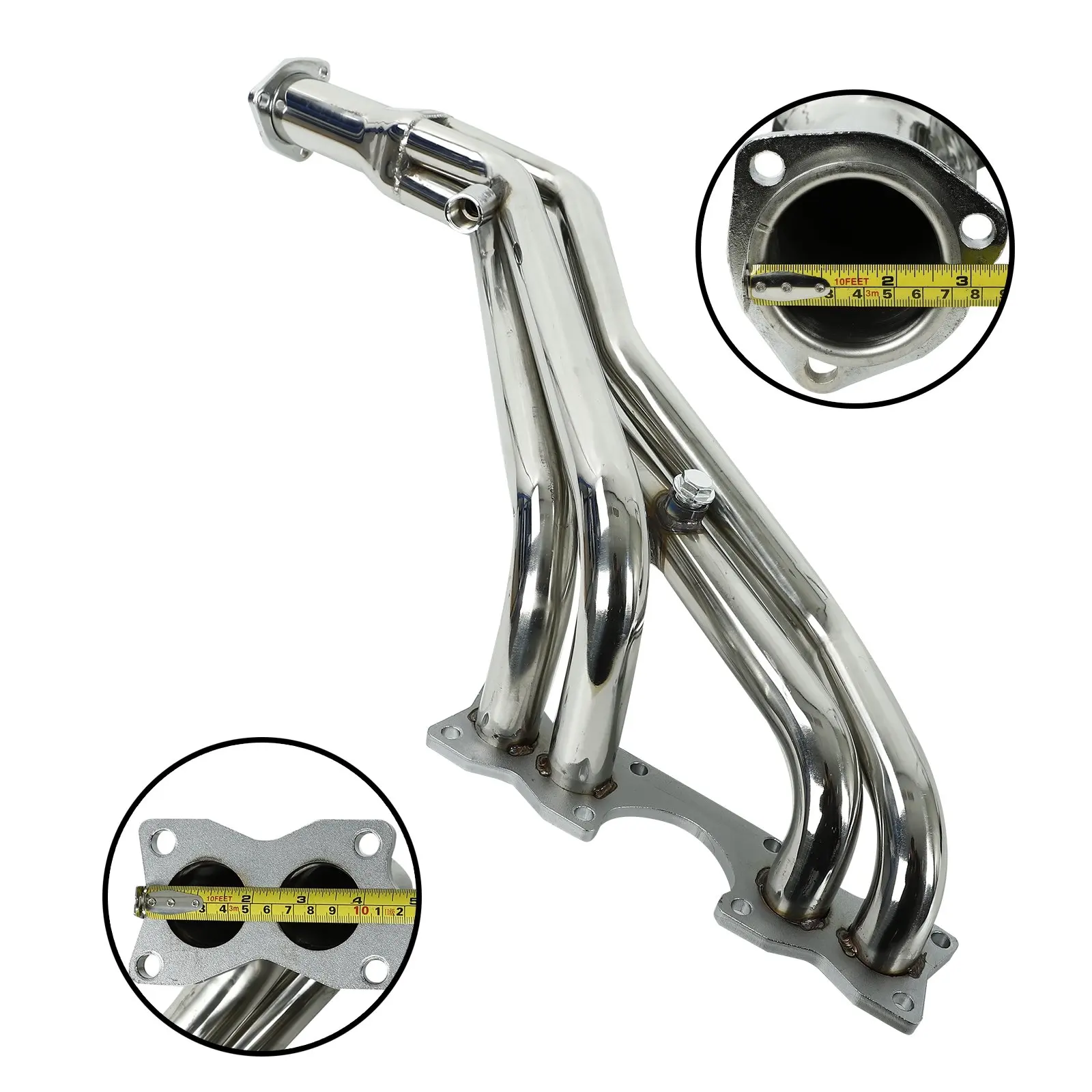 Manifold Exhaust Header For Nissan D21 Hardbody 1990-1995 Pickup Truck 2.4L 4WD