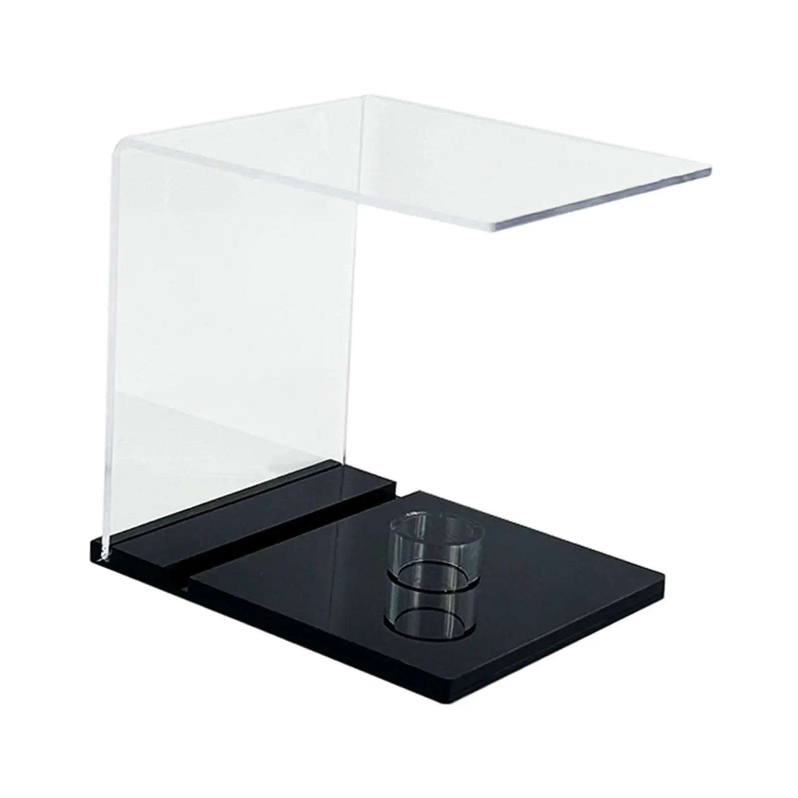 Baseball Display Case Holder for Collectibles with Clear Acrylic Storage Box