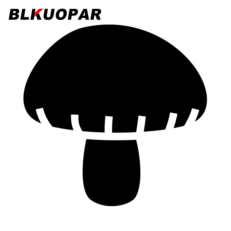 

BLKUOPAR для грибов, автомобильные наклейки, модные простые наклейки, устойчивые к царапинам доски для серфинга, декор на холодильник, защита двери автомобиля