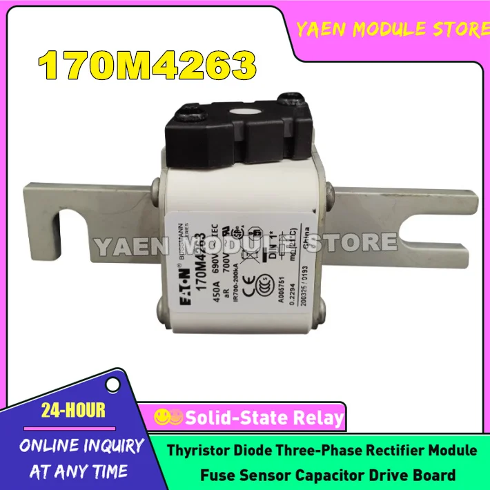 170M4263 170M4264 170M4265 170M4266 170M4267 170M4262 170M4261 170M4260 NEW ORIGINAL FUSE MODULE