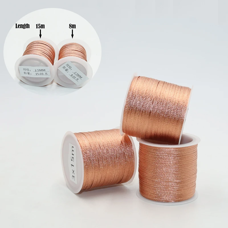 

8/15M Length Copper Welding Wire Desoldering Mesh Braid Tape Welding Point Solder Soldering Tool of Electronic PCB Circuit Board