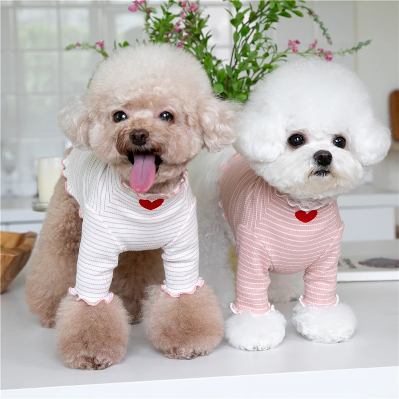 Pets Small Dog And Cat Sweet Clothes Tops Puppy Apparel